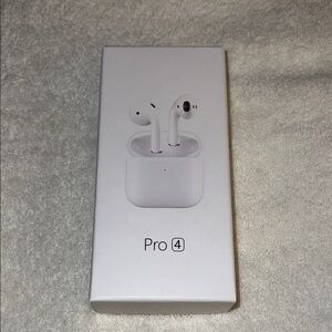 Wireless Earbuds Pro 4 - White